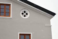 Alter Pfarrhof - Detail - Fassadengestaltung